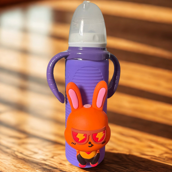 🍼 Cute Bunny Handle Baby Feeder – 240ml