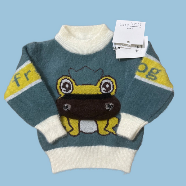 Imported Frog Design Kids Sweater