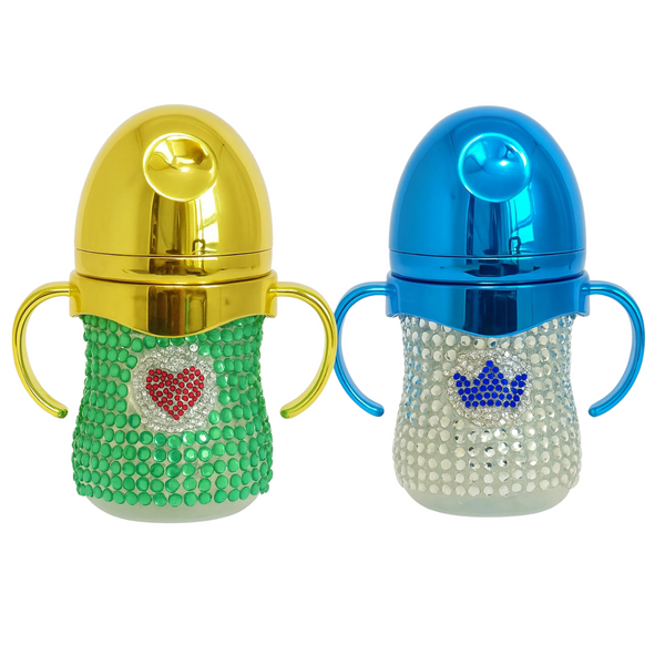 Crystal Baby Sipper Cup with Handles