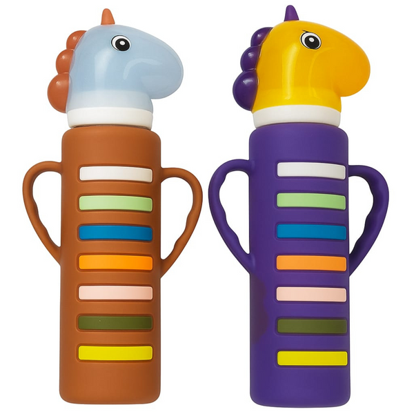Horse-Head Baby Glass Feeder Silicon Cover