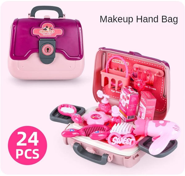 24 Pcs Kids Makeup Kit For Baby Girls
