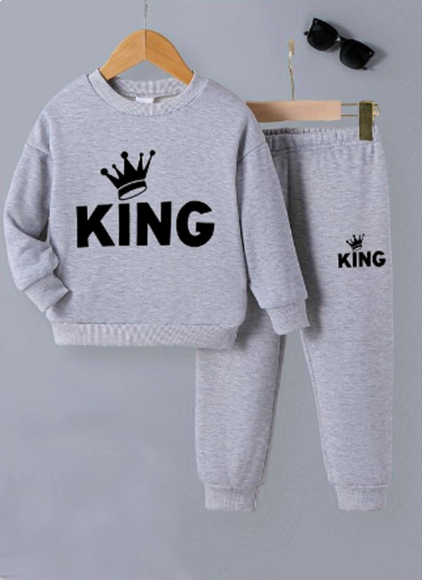 2 Pcs Kids Polyester Tracksuit