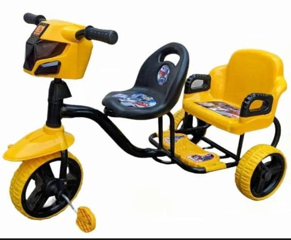 Double Seat Tri-Cycle For Kids